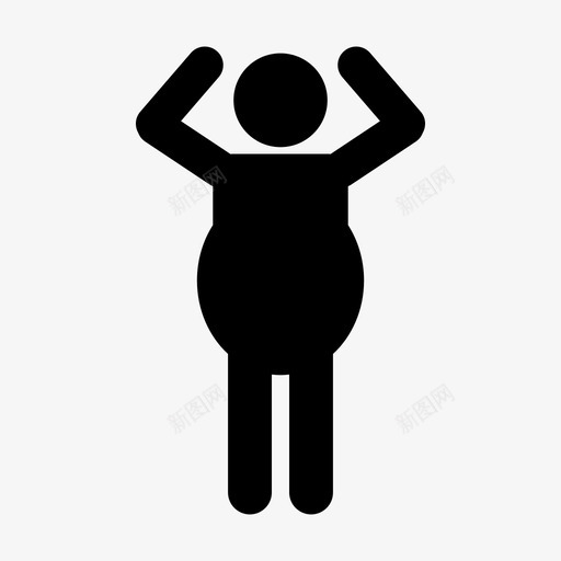 肥胖男人bmi肥胖svg_新图网 https://ixintu.com 肥胖 男人 超重 肚子 不健康
