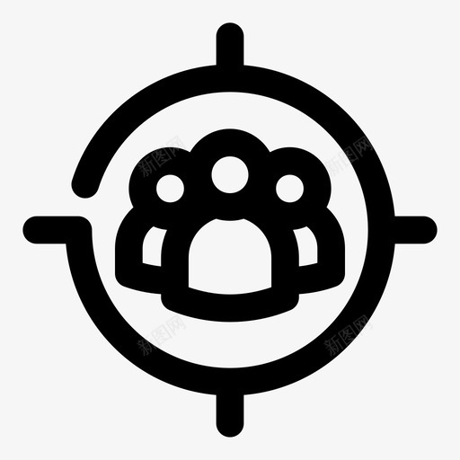 目标受众社区搜索引擎优化svg_新图网 https://ixintu.com 目标 受众 社区 搜索引擎 优化 网络管理