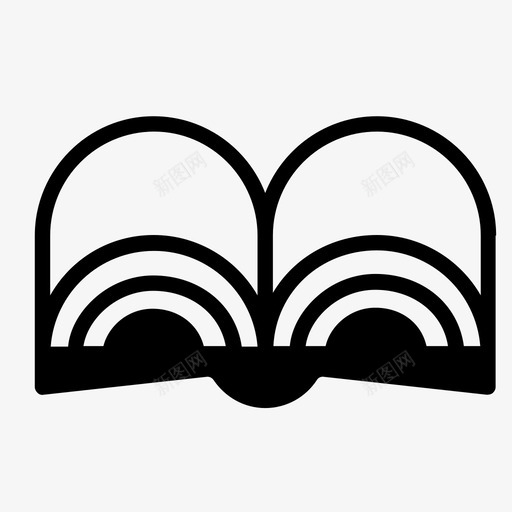 开卷教育小说svg_新图网 https://ixintu.com 开卷 教育 小说 阅读 学校