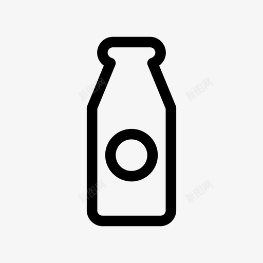 奶瓶玻璃药品svg_新图网 https://ixintu.com 奶瓶 玻璃 药品