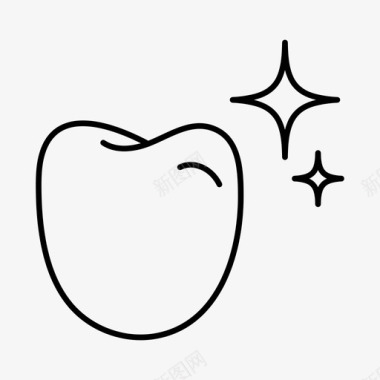 洁牙牙科医学图标
