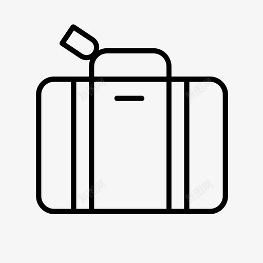 手提箱包托运行李svg_新图网 https://ixintu.com 行李 手提 手提箱 箱包 托运 旅行 度假