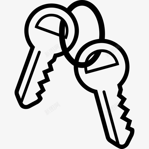 房子钥匙家配对svg_新图网 https://ixintu.com 房子 钥匙 钥匙家 配对 真实 状态