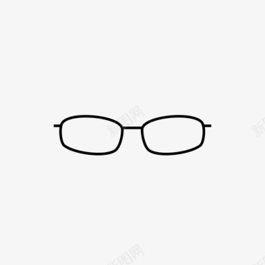 眼镜教育阅读眼镜图标