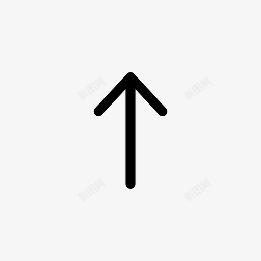 向上箭头高基本轮廓svg_新图网 https://ixintu.com 向上 箭头 高基本 基本 轮廓