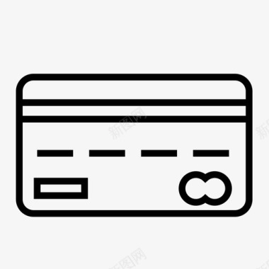 信用卡借记卡智能卡图标