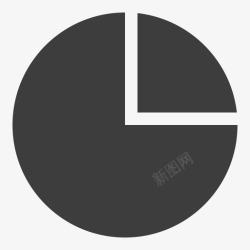 饼状图2色饼状图2高清图片