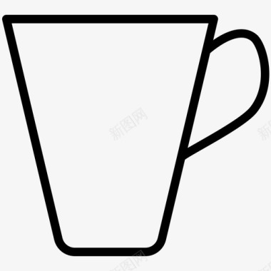 杯子咖啡盘子图标