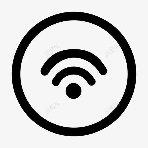 wifi月均链接频率svg_新图网 https://ixintu.com 月均 链接 频率