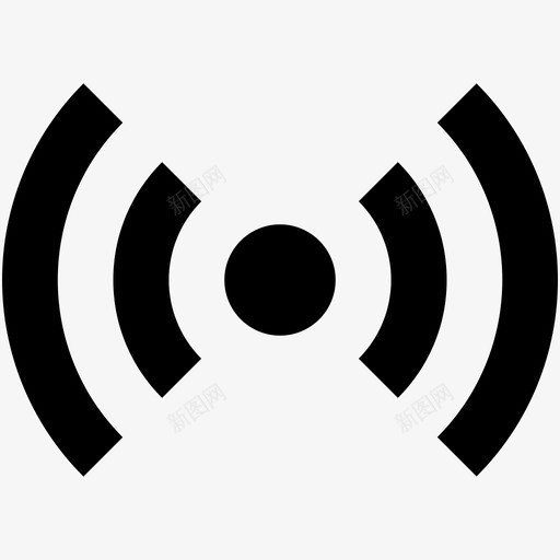 wifi信号wifi区域无线互联网svg_新图网 https://ixintu.com 信号 区域 无线 互联网 无线网络 图标