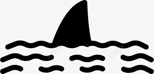 鲨鱼海洋大海svg_新图网 https://ixintu.com 海洋 鲨鱼 大海 海水 史密 森海 固体