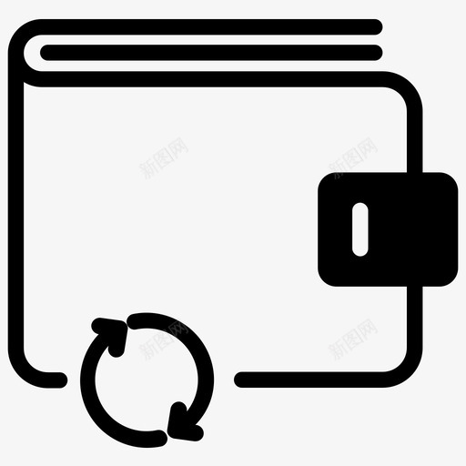 钱包同步货币加载支付svg_新图网 https://ixintu.com 加载 钱包 同步 支付 货币 现金