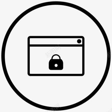 保护匿名窗口受保护浏览器图标