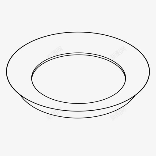 碟形轮廓炊具餐具svg_新图网 https://ixintu.com 碟形 轮廓 炊具 餐具 玻璃 平底锅 盘子 厨房用具