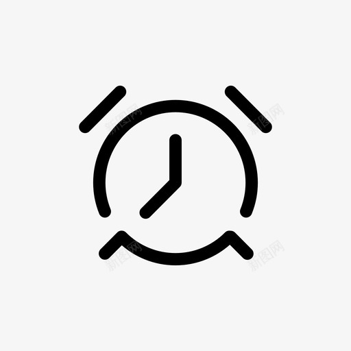 闹钟应用程序时钟svg_新图网 https://ixintu.com 应用程序 移动 闹钟 时钟 提醒 打开 开行