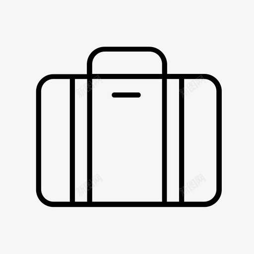 手提箱包托运行李svg_新图网 https://ixintu.com 行李 手提 手提箱 箱包 托运 旅行 度假