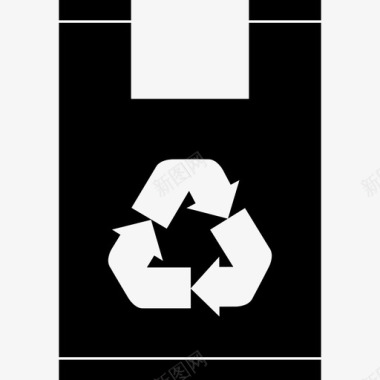 可回收塑料袋可回收图标