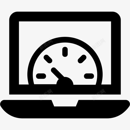 网速分析仪笔记本电脑svg_新图网 https://ixintu.com 网速 搜索引擎 优化 分析仪 笔记本 电脑 仪表 速度 度表 数字 营销
