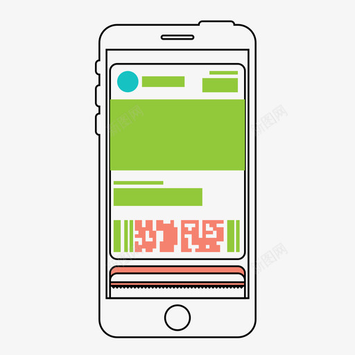 钱包通行证优惠券存折svg_新图网 https://ixintu.com 钱包 通行证 优惠券 存折 票证 移动 线框