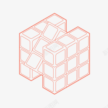 鲁比克斯立方体大脑问题挑战图标