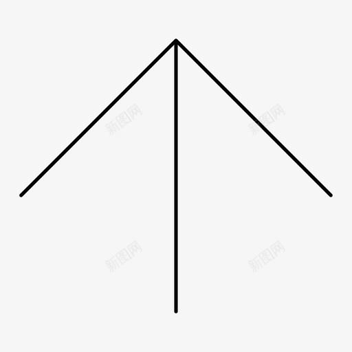 上箭头增加值向前svg_新图网 https://ixintu.com 箭头 头上 增加值 向前 直行 顶部 导航 四极
