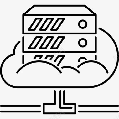 云服务器数据文件图标