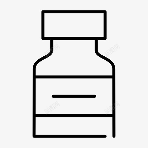 药瓶药品补充剂svg_新图网 https://ixintu.com 药瓶 药品 补充 片剂 保健品