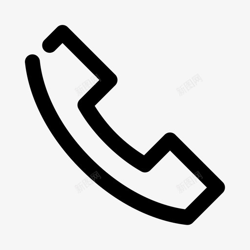 电话移动电话拨出电话svg_新图网 https://ixintu.com 电话 移动电话 拨出 网络管理