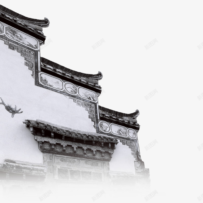 古典建筑一角凤凰古城png免抠素材_新图网 https://ixintu.com 古典 建筑 一角 凤凰古城