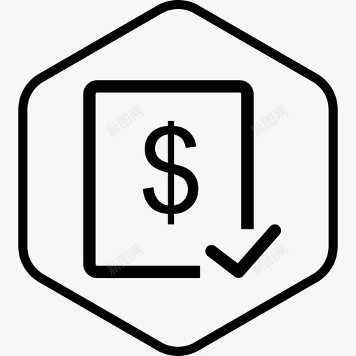 确认收款svg_新图网 https://ixintu.com 确认 收款