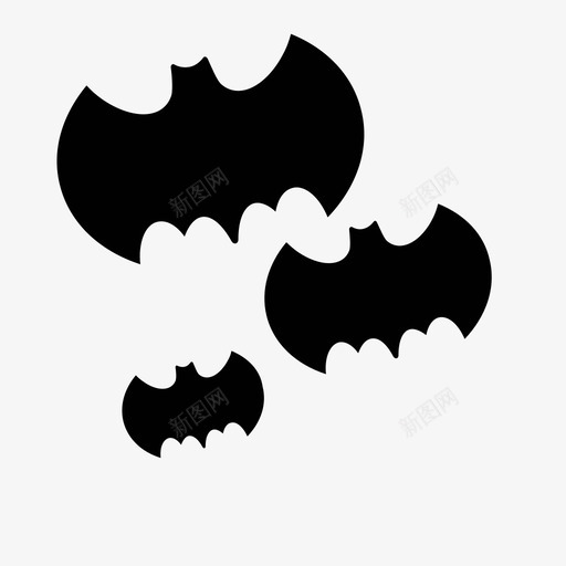 蝙蝠蝙蝠侠万圣节svg_新图网 https://ixintu.com 蝙蝠 蝙蝠侠 万圣节 幽灵