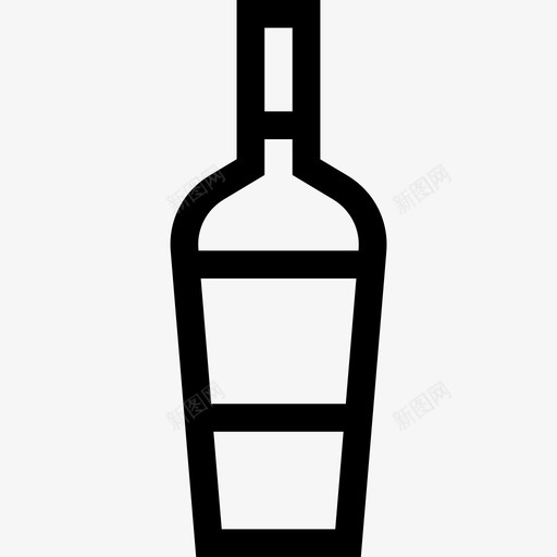 酒瓶贴标签简单葡萄酒svg_新图网 https://ixintu.com 酒瓶 贴标签 简单 葡萄酒