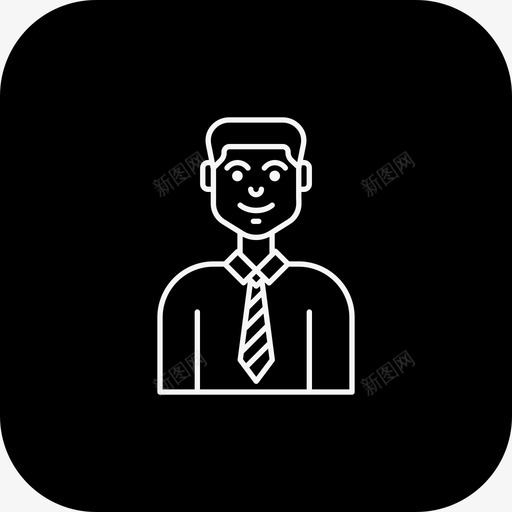 企业家头像商人svg_新图网 https://ixintu.com 企业家 头像 商人 狂热者 男性 商业 术语 圆形 瓷砖 差异