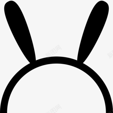 兔耳朵图标