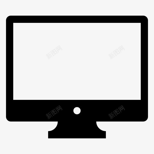 pc计算机设备svg_新图网 https://ixintu.com 设备 计算机 屏幕 响应 字形
