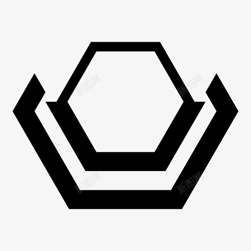 六角杯抽象六角形图案和形状svg_新图网 https://ixintu.com 六角 抽象 六角形 图案 形状