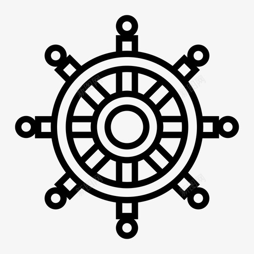 轮舵航海svg_新图网 https://ixintu.com 航海 轮轮 旅行