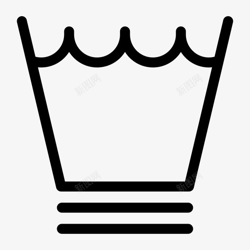 精致机洗洗衣机洗svg_新图网 https://ixintu.com 精致机 洗洗 洗衣机 洗涤 护理 符号
