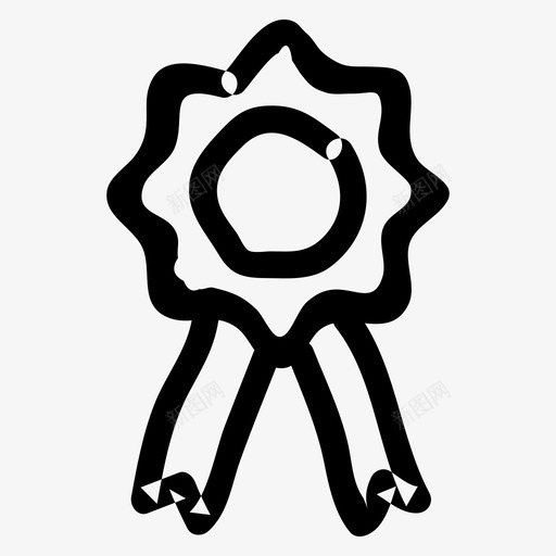 徽章奖项商业svg_新图网 https://ixintu.com 徽章 奖项 商业 冠军 文凭 明星 搜索引擎 优化 营销 手绘