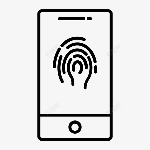智能手机指纹指尖个人数据svg_新图网 https://ixintu.com 智能 手机 指纹 指尖 个人 数据 隐私 安全
