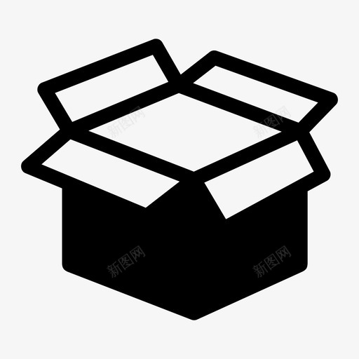 箱子纸箱搬运svg_新图网 https://ixintu.com 箱子 纸箱 搬运 包装 包裹