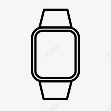 iwatch苹果时钟图标