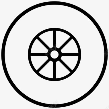 车轮轮胎商务商务套装4s图标