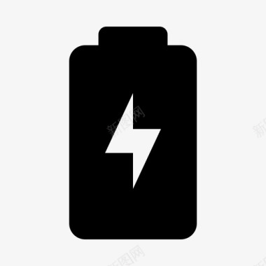 充电电池充电锂离子图标