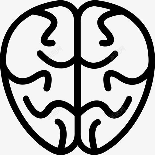 大脑脑力激荡人脑svg_新图网 https://ixintu.com 大脑 脑力 激荡 人脑 智力 器官 科技 平滑 线条 图标
