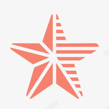 星星美国国旗图标