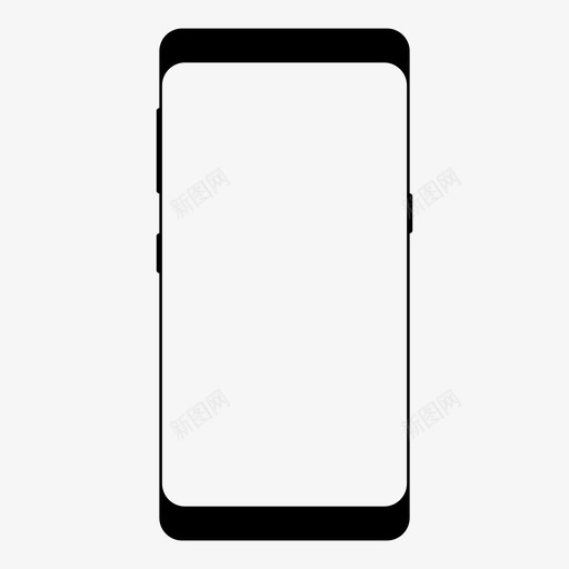 galaxys8设备手机svg_新图网 https://ixintu.com 设备 手机 三星