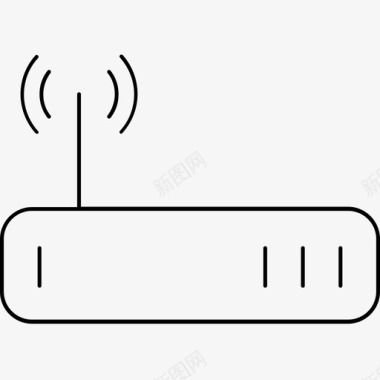 wifi路由器设备网络图标