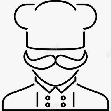 主管厨师烹饪图标