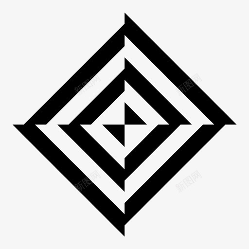 方镜半抽象变形svg_新图网 https://ixintu.com 抽象 方镜 半方 变形 立方体